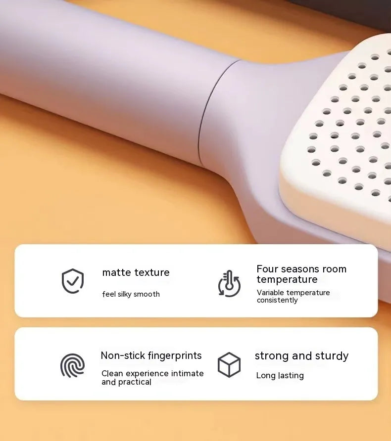 4-in-1 Self-Cleaning Hairbrush